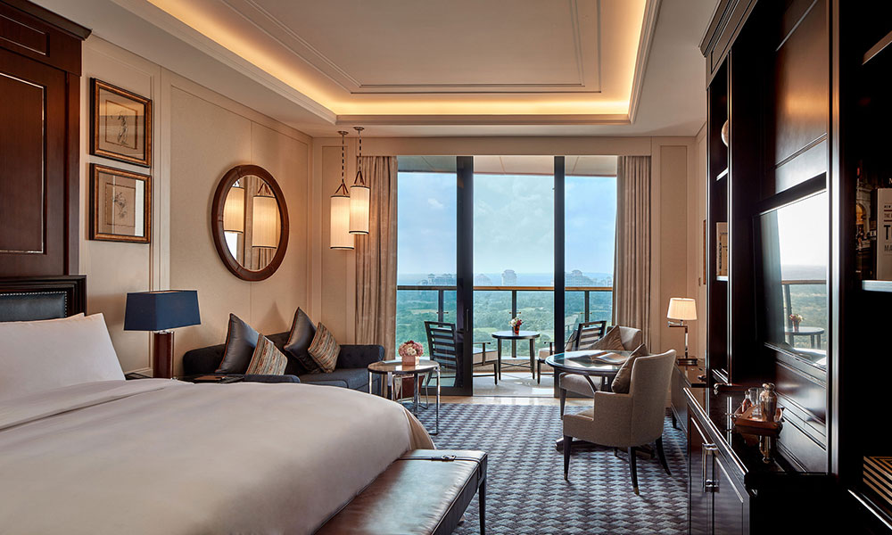 ?？谟^瀾湖麗思卡爾頓客房